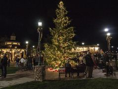 Copper Christmas Tree Lighting- Copper Town Square