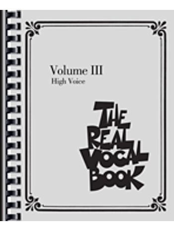 Real Vocal Book - Volume III