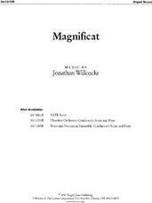 Magnificat - Organ Part