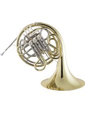Conn 6D Intermediate French Horn - yellow brass and nickel silver