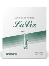 La Voz Alto Sax Medium Soft; Box of 10