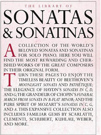 Library of Sonatas And Sonatinas