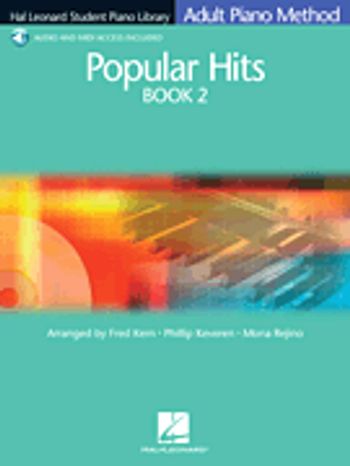 Adult Piano Method: Popular Hits Book 2 (Book/Audio)