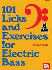101 Licks and Exercises for Electric Bass (Book/Online)