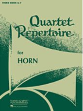 Quartet Repertoire For Horn - 3rd