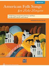 American Folk Songs for Solo Singers (Book only)