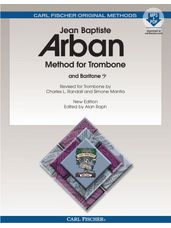Arban Method for Trombone (and Baritone Bass Clef) Book/Audio