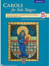 Carols for Solo Singers (Book/CD)