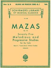 75 Melodious and Progressive Studies, Op. 36 - Book 2: Brilliant Studies