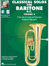 Classical Solos for Baritone B.C. - Volume 2 - Book/Online Media