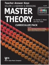 Master Theory Curriculum Pack Volume 2 - Teacher Answer Key