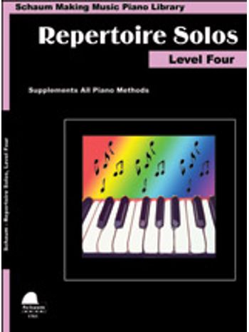 Making Music Piano Library: Repertoire Solos, Level Four [Piano]