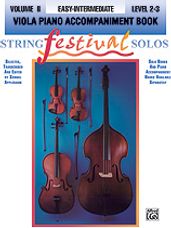 String Festival Solos, Volume II [Viola Piano Accompaniment]