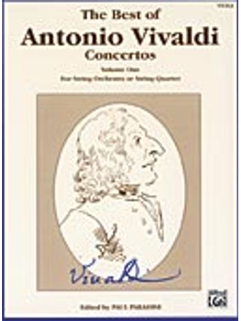 Best of Antonio Vivaldi Concertos, The - Volume One [Viola]