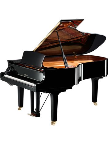 Yamaha C6X Silent Grand Piano - 7'0" - Polished Ebony