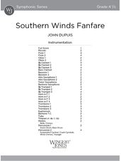 Southern Winds Fanfare (Full Score)