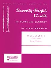 78 Duets for Flute and Clarinet - Volume 1