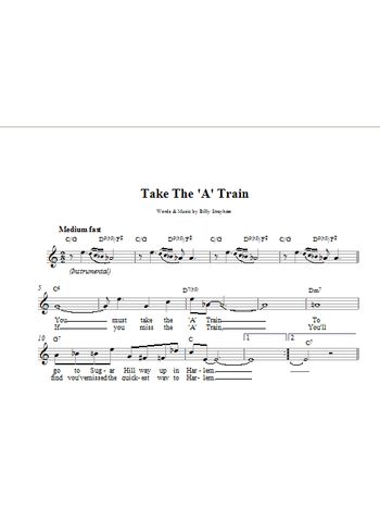 Take The 'A' Train